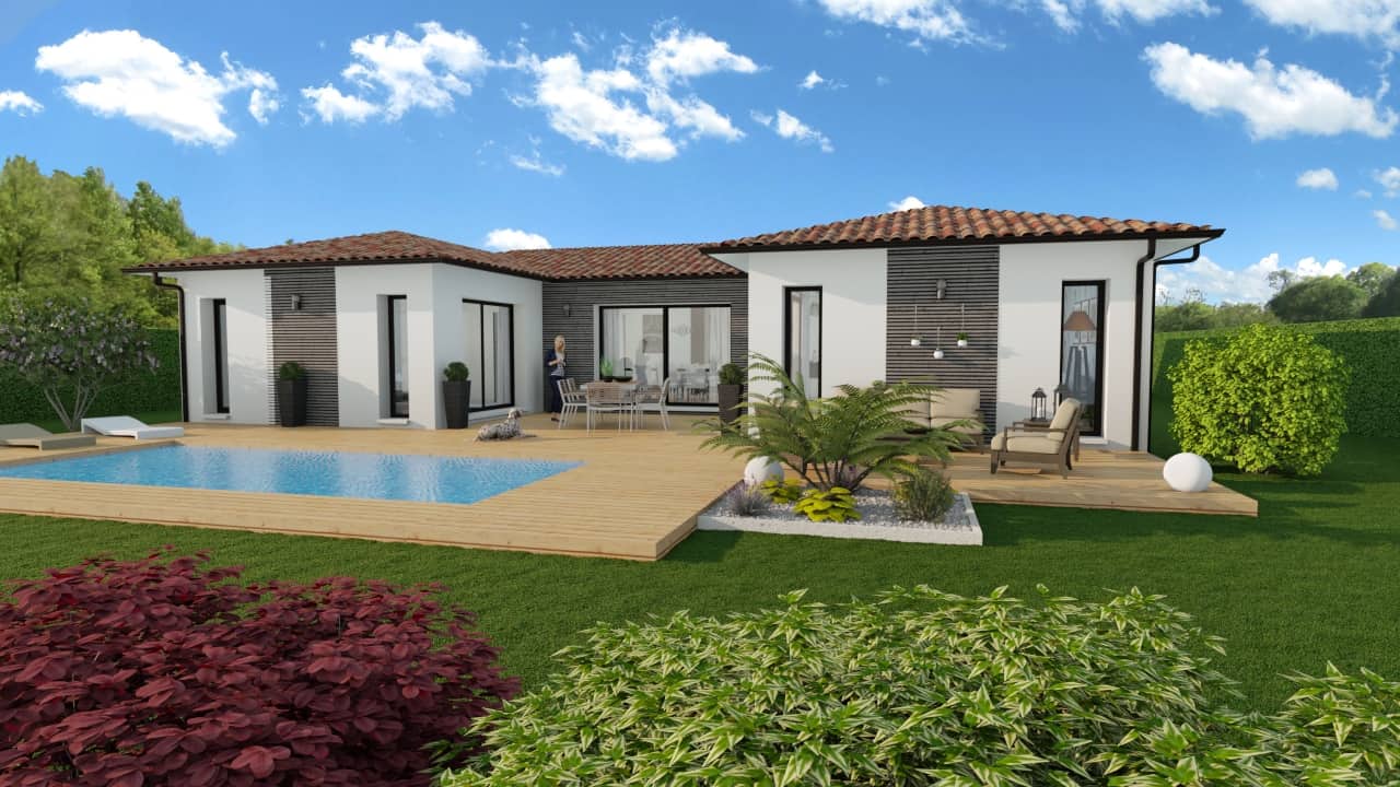 Construction de maison, modèle Dahlia