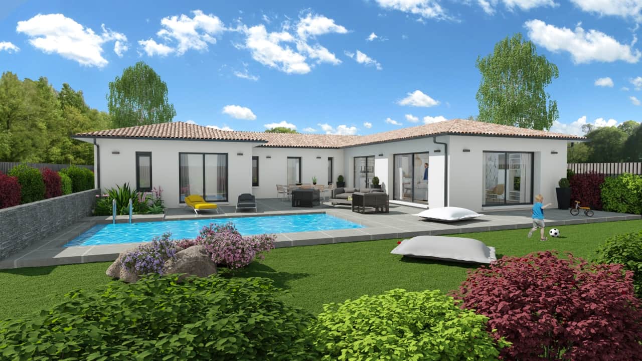 Construction de maison, modèle Tulipe