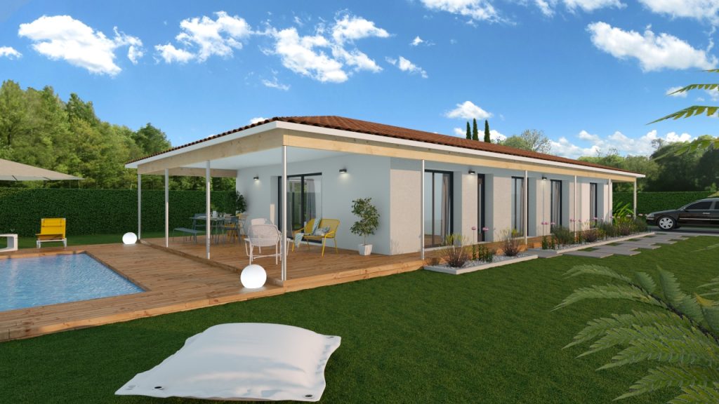Clairlande - Modèle Camélia visuel arrière